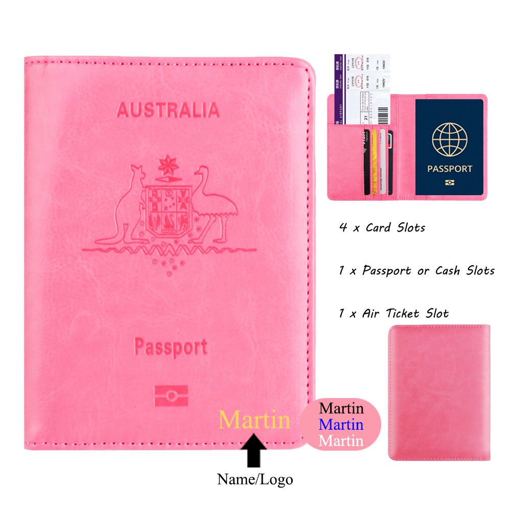 Customized Name Australia RFID - Travel Accessories Wallet review and price