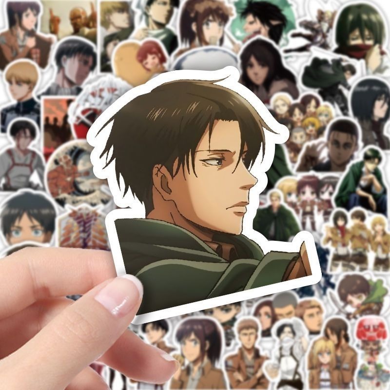 60Pcs Attack on Titan Anime St - Luggage Cover Protector review and price