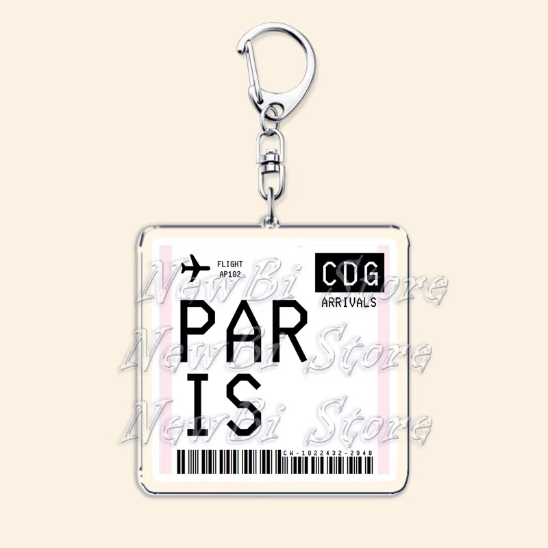 Travel Plane Ticket Boarding P - Travel Accessories Jewelry review and price